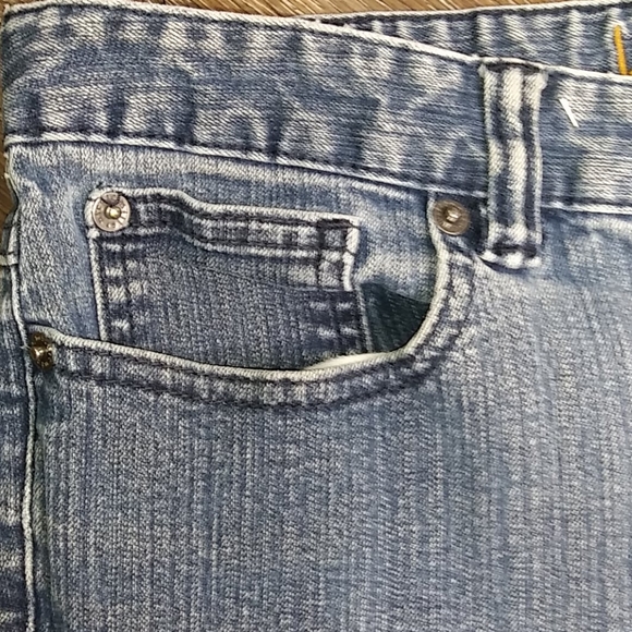 Nicole Miller Tribeca Mid Rise Straight Jean Sz 10 - Picture 6 of 7